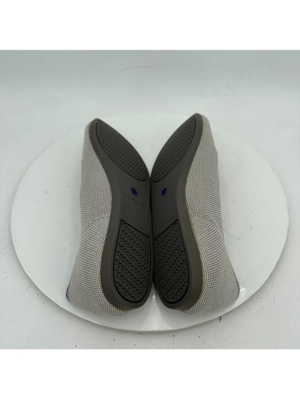 Rothy’s The Point Women Size 10 Grey Ballet Flat Slip On Loafer Comfort Shoes - Picture 6 of 11